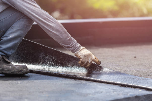 Professional Foundation Crack Repair technician working in Livonia, NY